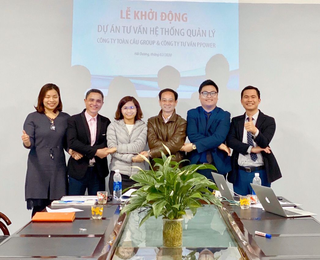 Lễ khởi động dự án tư vấn hệ thống quản lý tại Toàn Cầu Group, Hải Dương